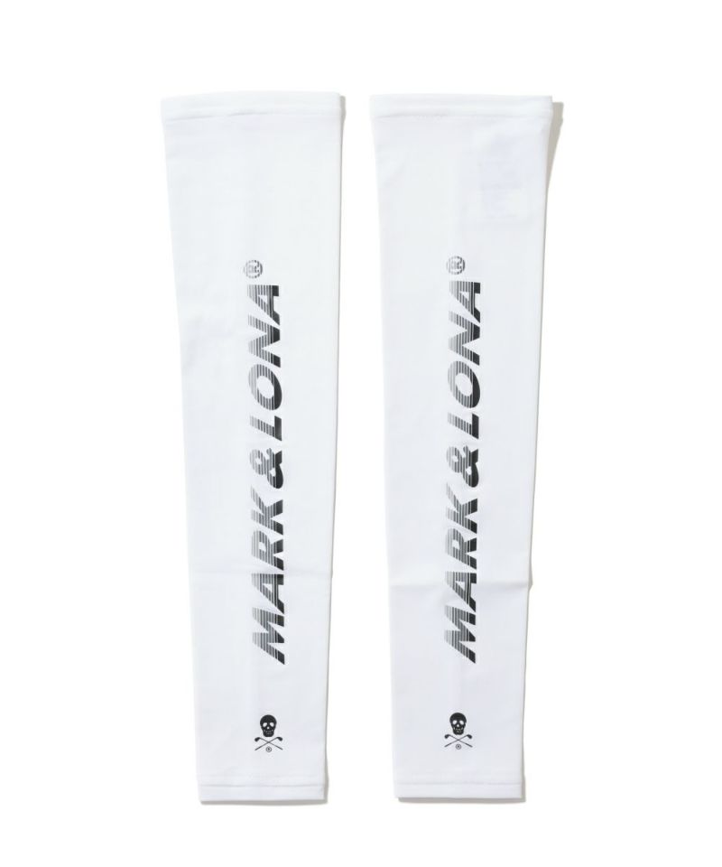 Unisex Dialogue Arm Cover White