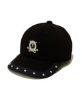 Unisex Royal Stud Cap Balck