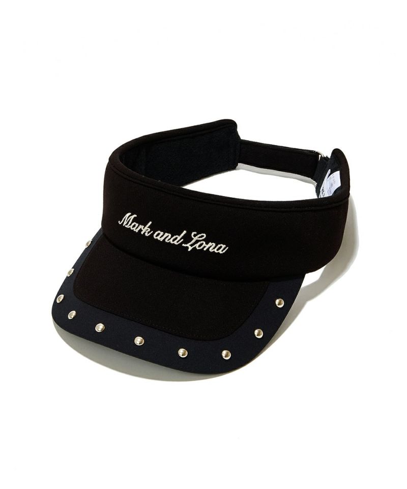 Unisex Royal Stud Sunvisor Black