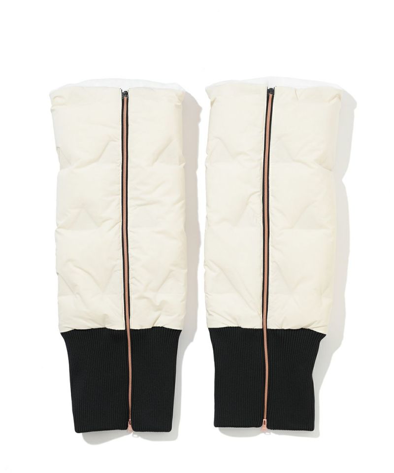 Unisex CD9-KDLW Down leg warmers OFF.WHITE