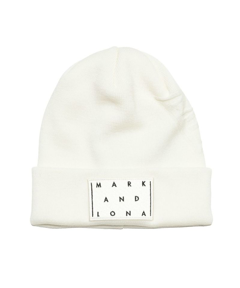 Unisex CD9-SWBN Knit beanie WHITE