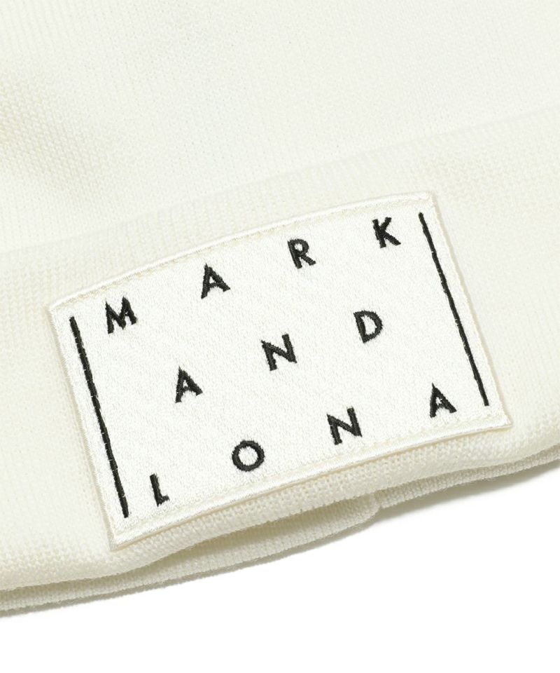 Unisex CD9-SWBN Knit beanie WHITE