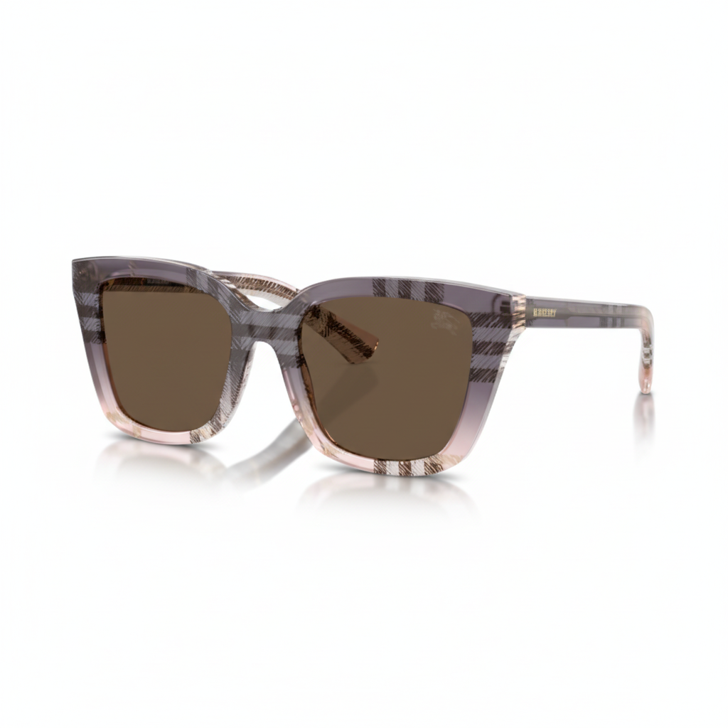 Burberry Sunglasses 0BE4487 42207352 - Check gradient rose