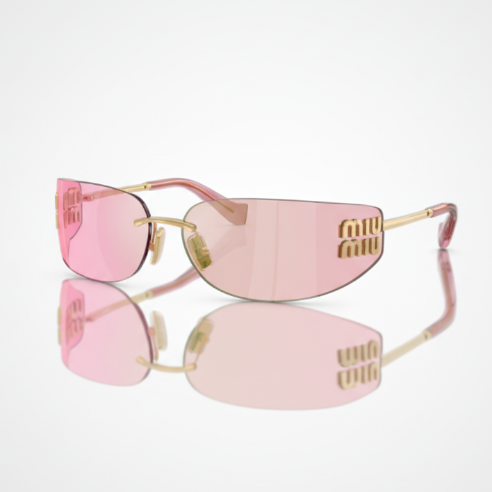 MIU MIU Sunglasses 0MU A51S 5AK90Y75 - Gold