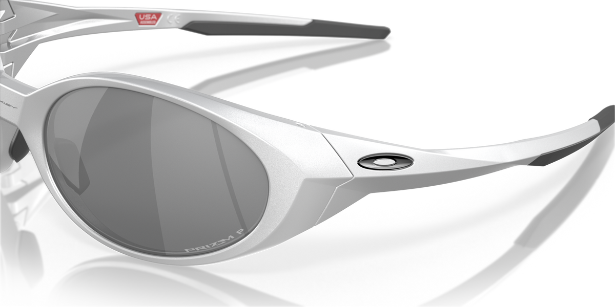 Eye Jacket™ Redux prizm black polarized Lenses,  silver Frame
