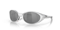 Eye Jacket™ Redux prizm black polarized Lenses,  silver Frame