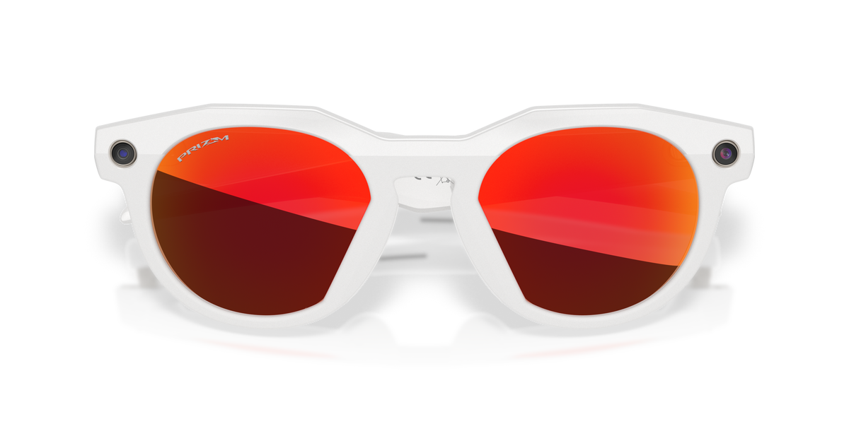 Oakley Oakley Meta HSTN prizm ruby Lenses,  warm grey Frame