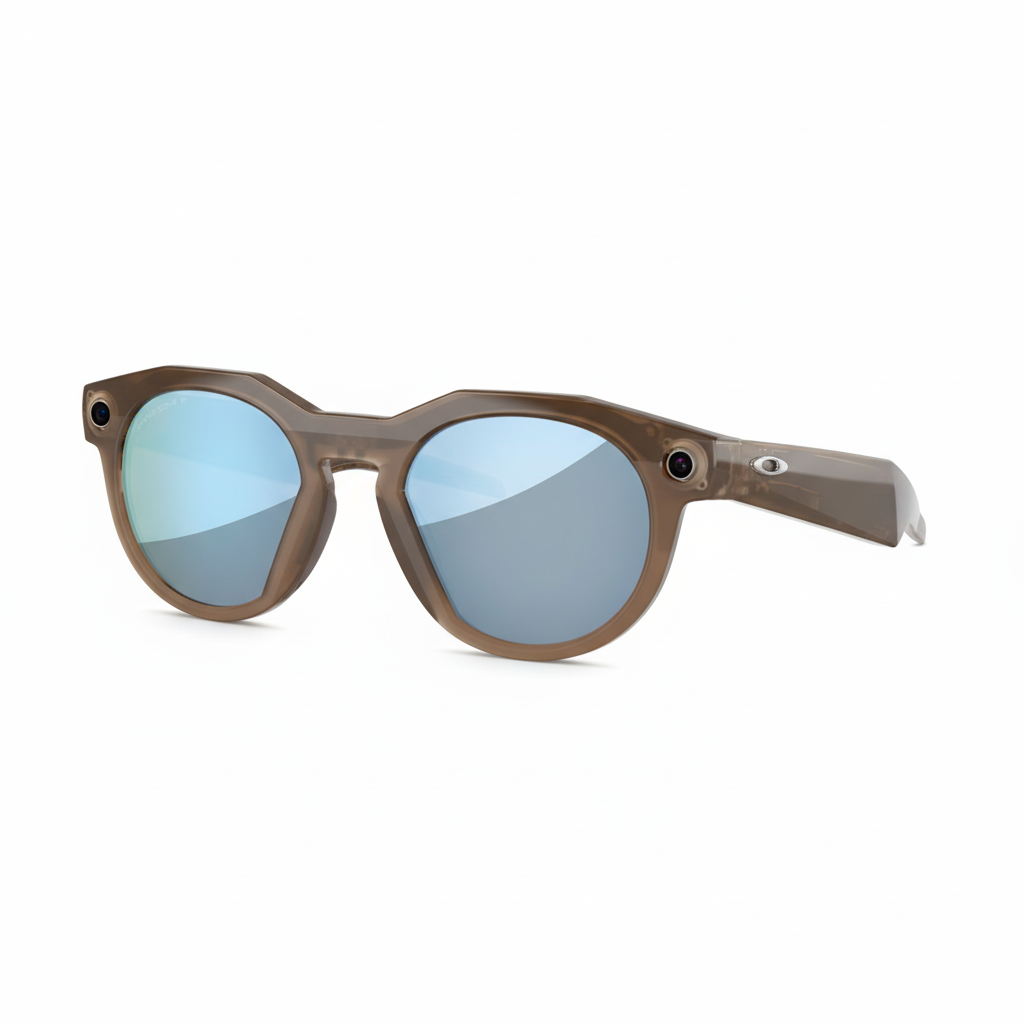 Oakley Oakley Meta HSTN prizm deep water polarized Lenses,  brown smoke Frame