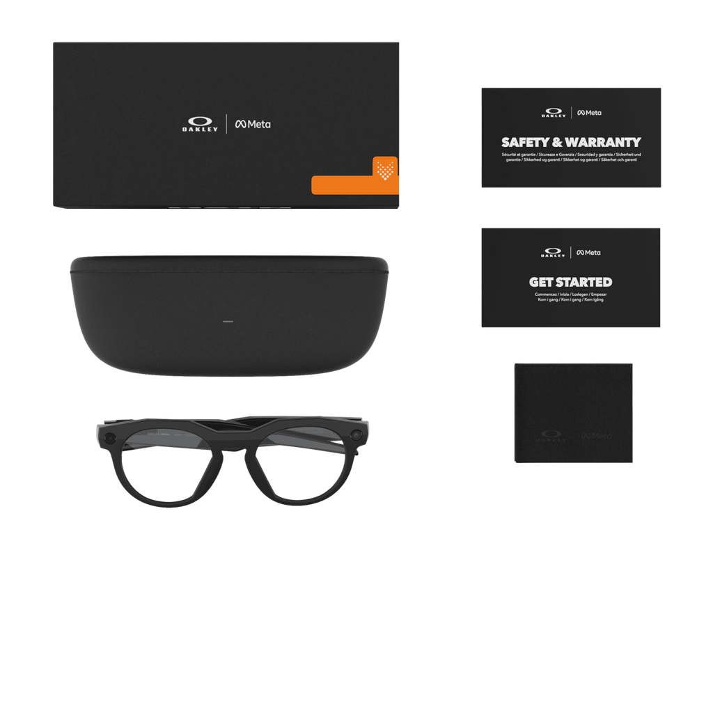 Oakley Meta  HSTN - clear Lenses,  black Frame