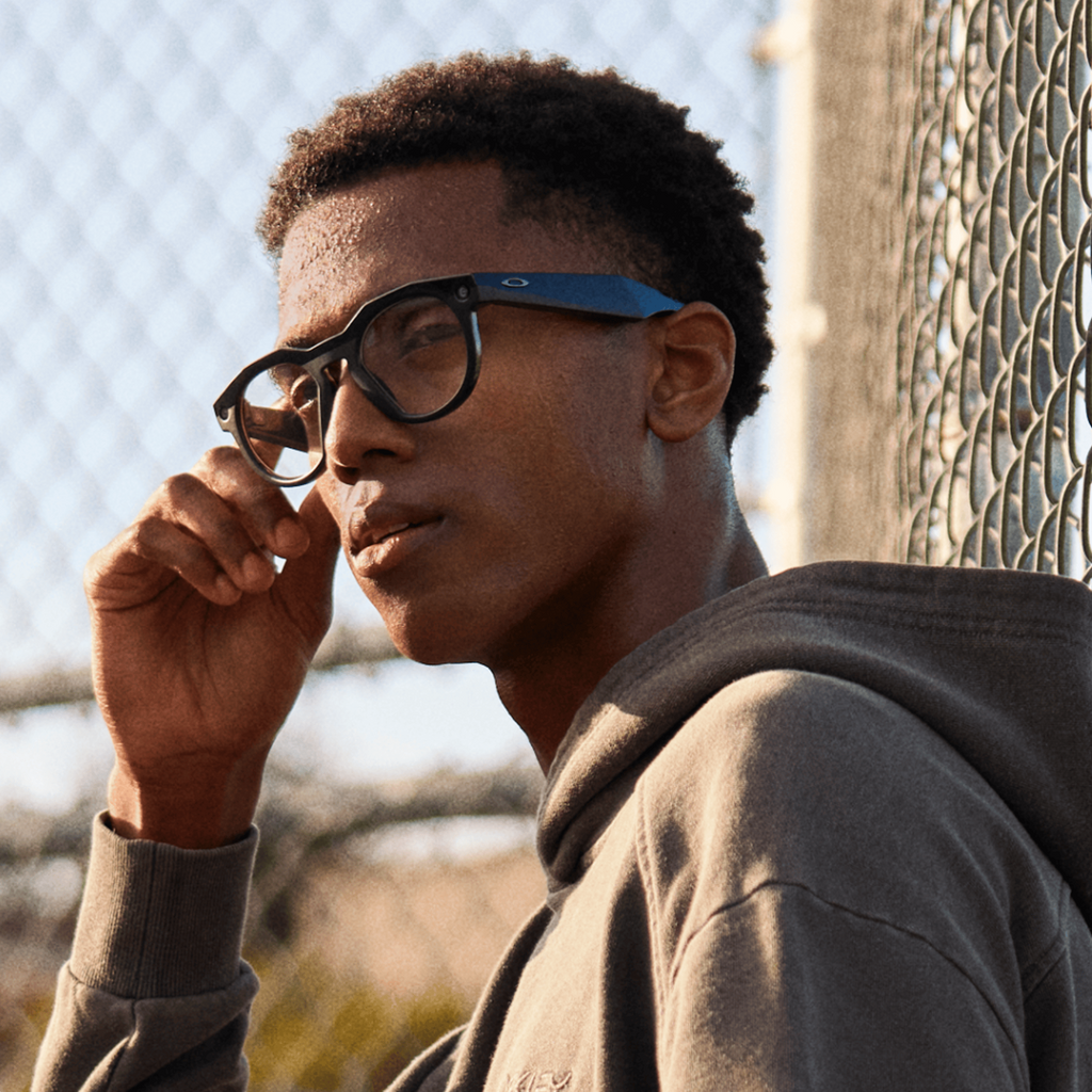 Oakley Meta  HSTN - clear Lenses,  black Frame