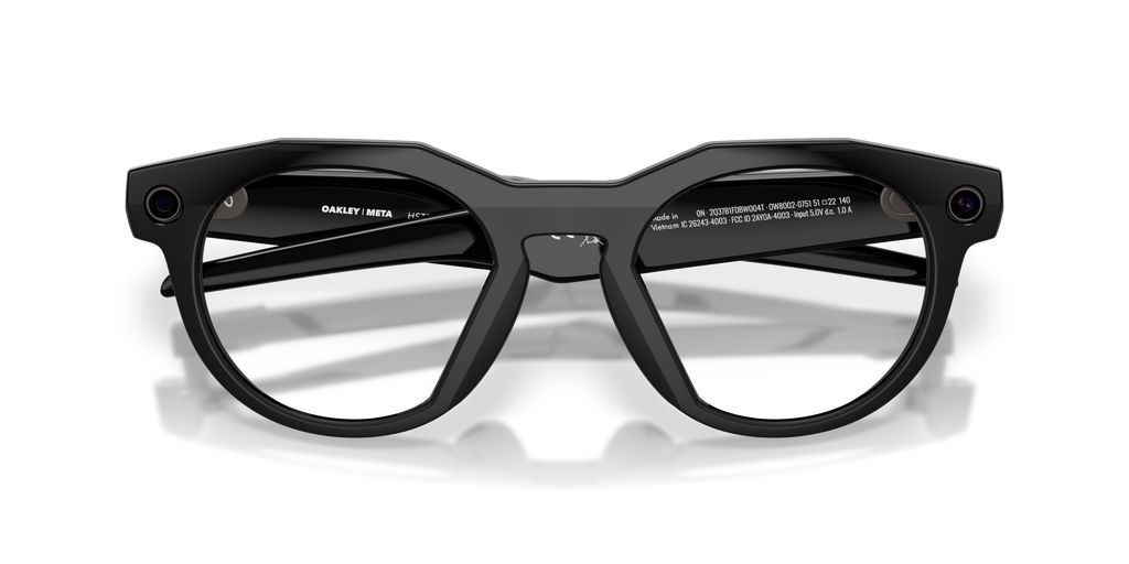 Oakley Meta  HSTN - clear Lenses,  black Frame