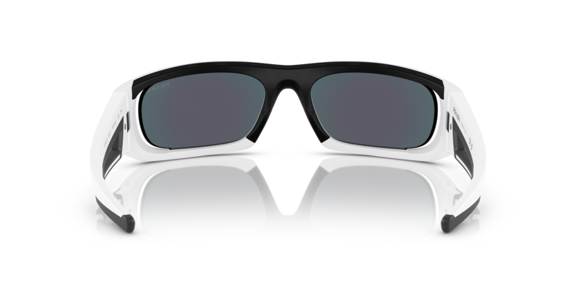 Men's Prada Sunglasses Linea Rossa Matte white/black