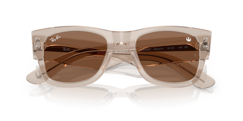 Ray-Ban Sunglasses 0RB0840SF 68701A52 - Transparent light brown
