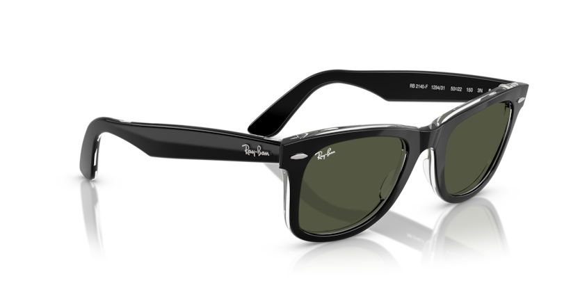 Ray-Ban Sunglasses 0RB2140F 12943152 - Black on transparent