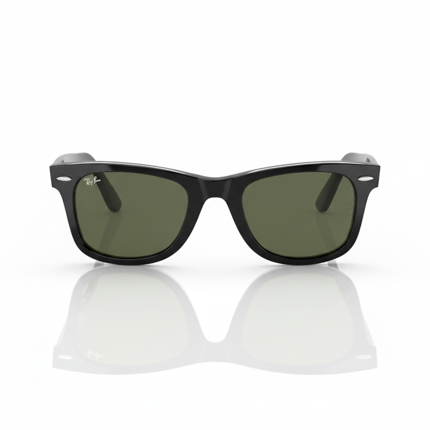Ray-Ban Sunglasses 0RB2140F 12943152 - Black on transparent