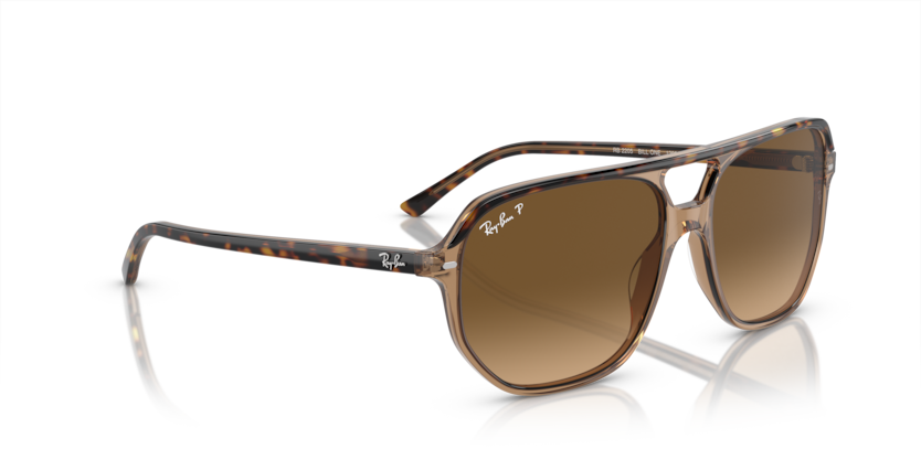 Ray-Ban Sunglasses 0RB2205 1292M257 - Havana on transparent brown