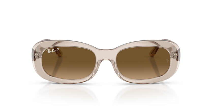 Ray-Ban Sunglasses 0RB2221F 6827M255 - Transparent beige