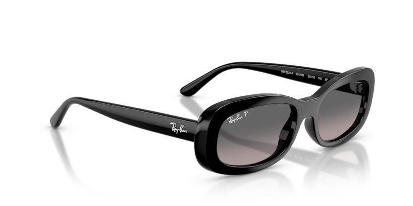 Ray-Ban Sunglasses 0RB2221F 901/M355 - Black