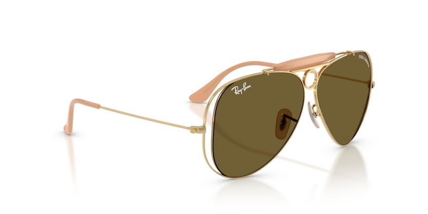 Ray-Ban Sunglasses 0RB3138M 001/7358 - Arista gold