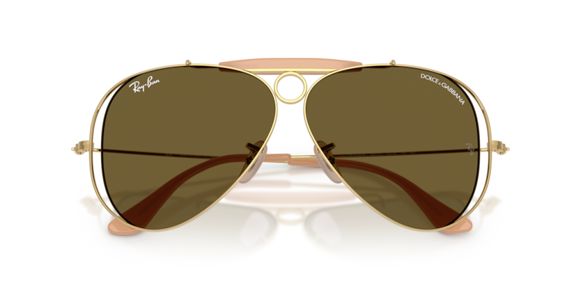 Ray-Ban Sunglasses 0RB3138M 001/7358 - Arista gold