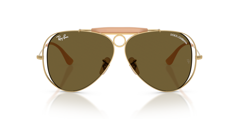 Ray-Ban Sunglasses 0RB3138M 001/7358 - Arista gold