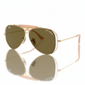 Ray-Ban Sunglasses 0RB3138M 001/7358 - Arista gold
