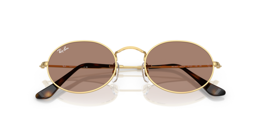 Ray-Ban Sunglasses 0RB3547 001/1A51 - Arista gold
