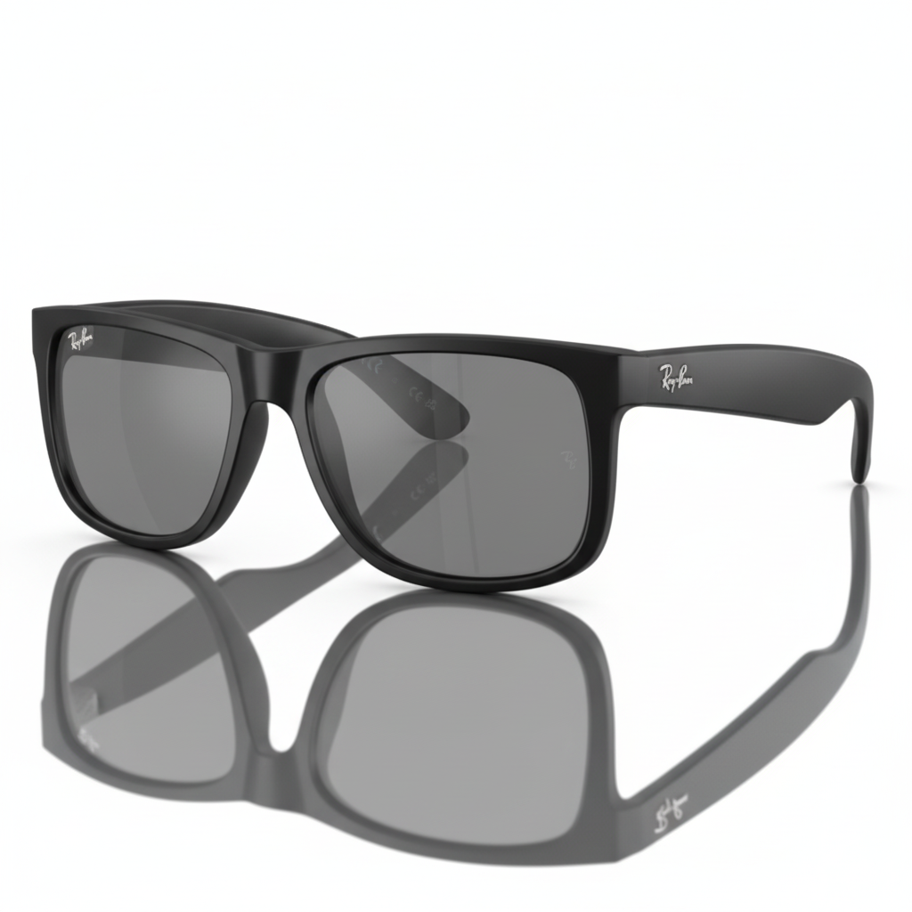 Ray-Ban Sunglasses 0RB4165F 622/6G58 - Rubber black