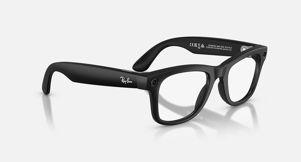 RAY-BAN | META WAYFARER - GEN 2 Frame Matte Black | Lenses Clear/Grey Transitions®
