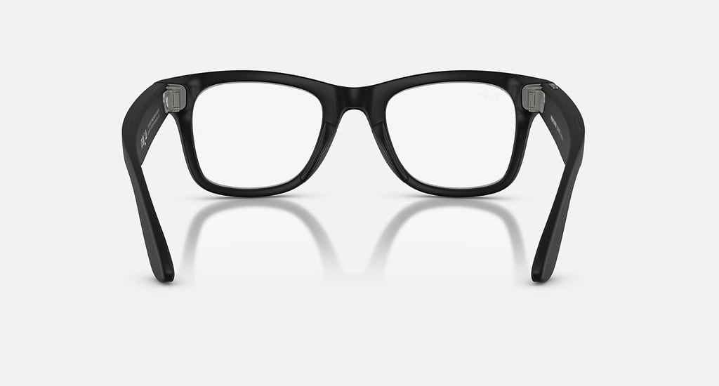 RAY-BAN | META WAYFARER - GEN 2 Frame Matte Black | Lenses Clear/Grey Transitions®