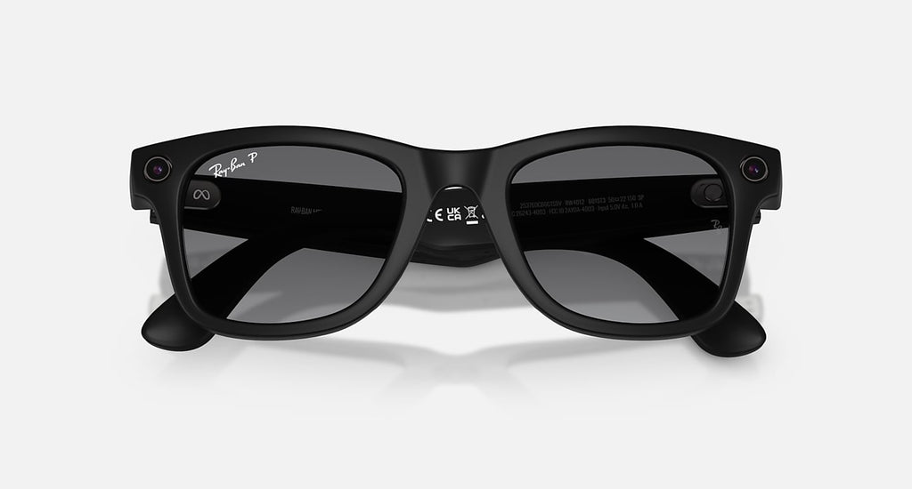 RAY-BAN META WAYFARER - GEN 2 Frame Matte Black | Lenses Graphite