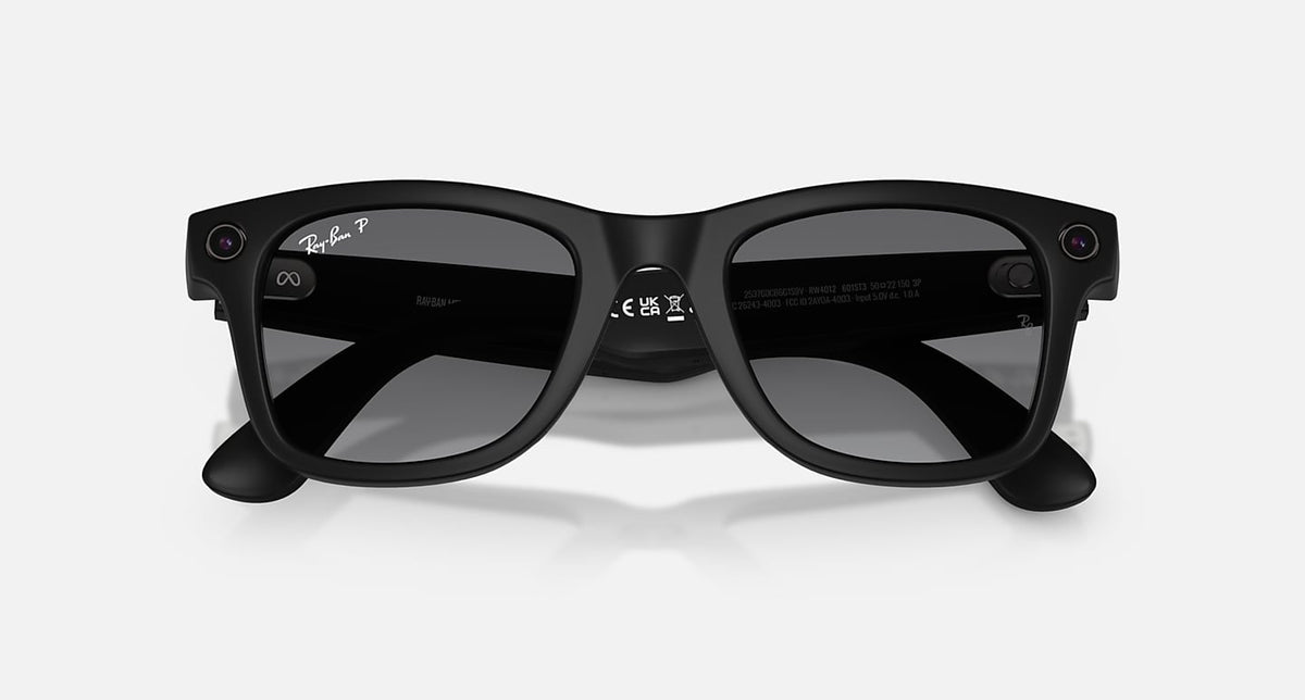 RAY-BAN META WAYFARER - GEN 2 Frame Matte Black | Lenses Graphite