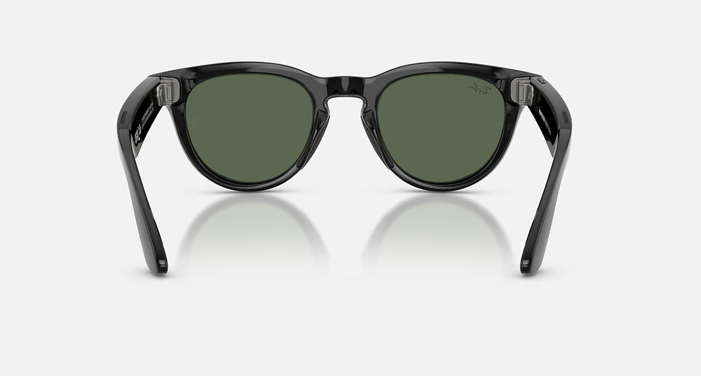 RAY-BAN META LOW BRIDGE FIT HEADLINER - GEN 2 rame Shiny Black | Lenses G-15 Green