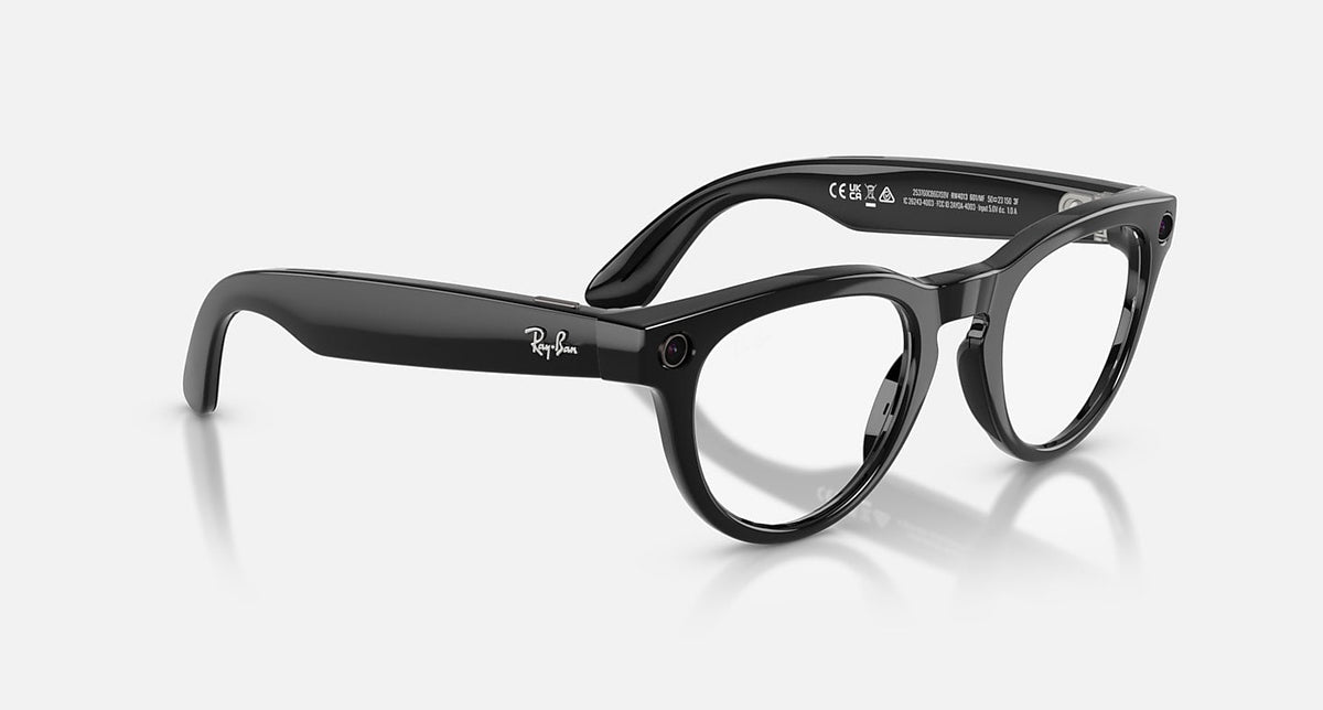 RAY-BAN META HEADLINER - GEN 2 Frame Shiny Black | Lenses Clear/Sapphire Transitions®