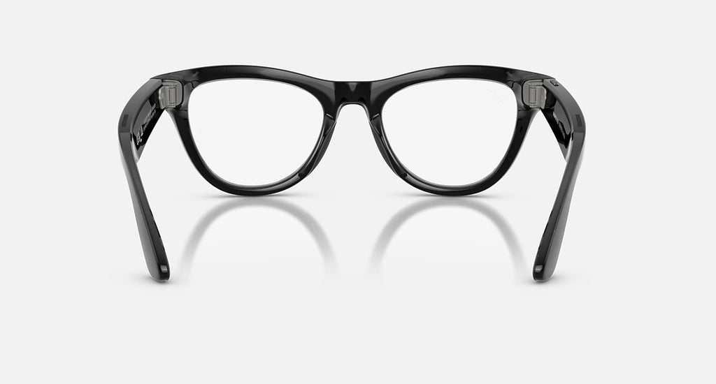 RAY-BAN META SKYLER - GEN 2 Frame Shiny Black | Lenses Clear/Graphite Green Transitions®