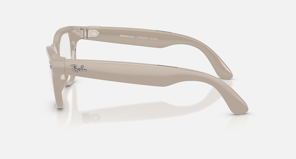 RAY-BAN META SKYLER - GEN 2 Frame Shiny Chalky Grey | Lenses Clear/Sapphire Transitions®