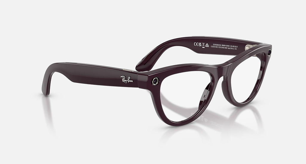 RAY-BAN META SKYLER - GEN 2 Frame Shiny Mystic Violet | Lenses Clear/Amethyst Transitions®