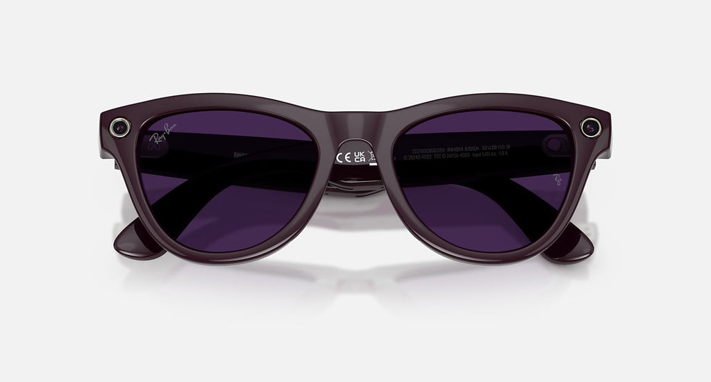 RAY-BAN META SKYLER - GEN 2 Frame Shiny Mystic Violet | Lenses Clear/Amethyst Transitions®
