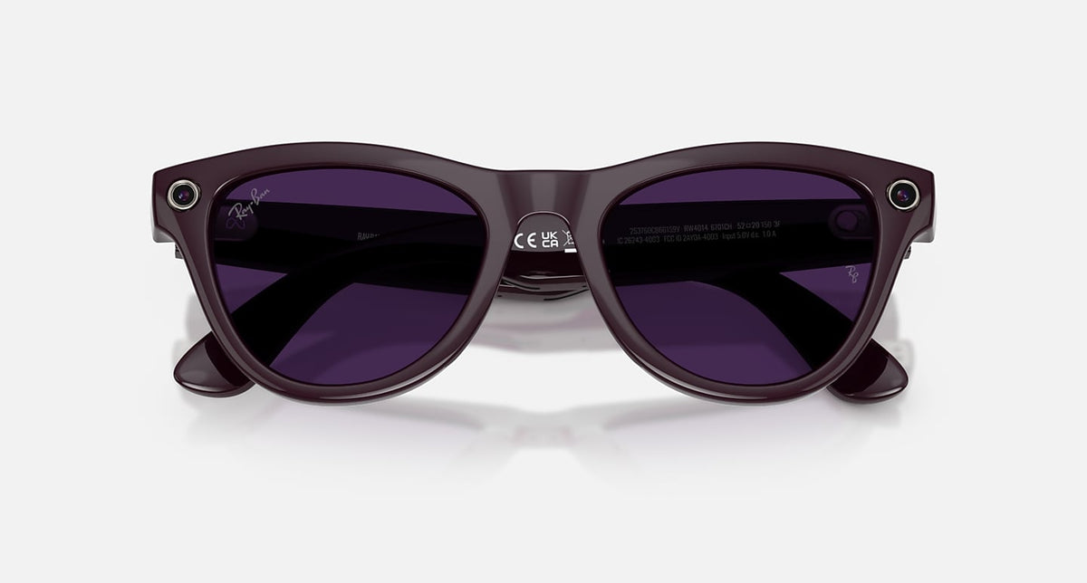 RAY-BAN META SKYLER - GEN 2 Frame Shiny Mystic Violet | Lenses Clear/Amethyst Transitions®