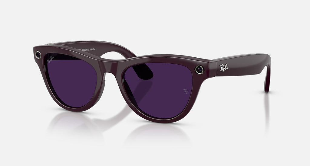 RAY-BAN META SKYLER - GEN 2 Frame Shiny Mystic Violet | Lenses Clear/Amethyst Transitions®