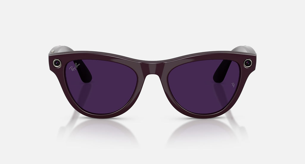 RAY-BAN META SKYLER - GEN 2 Frame Shiny Mystic Violet | Lenses Clear/Amethyst Transitions®