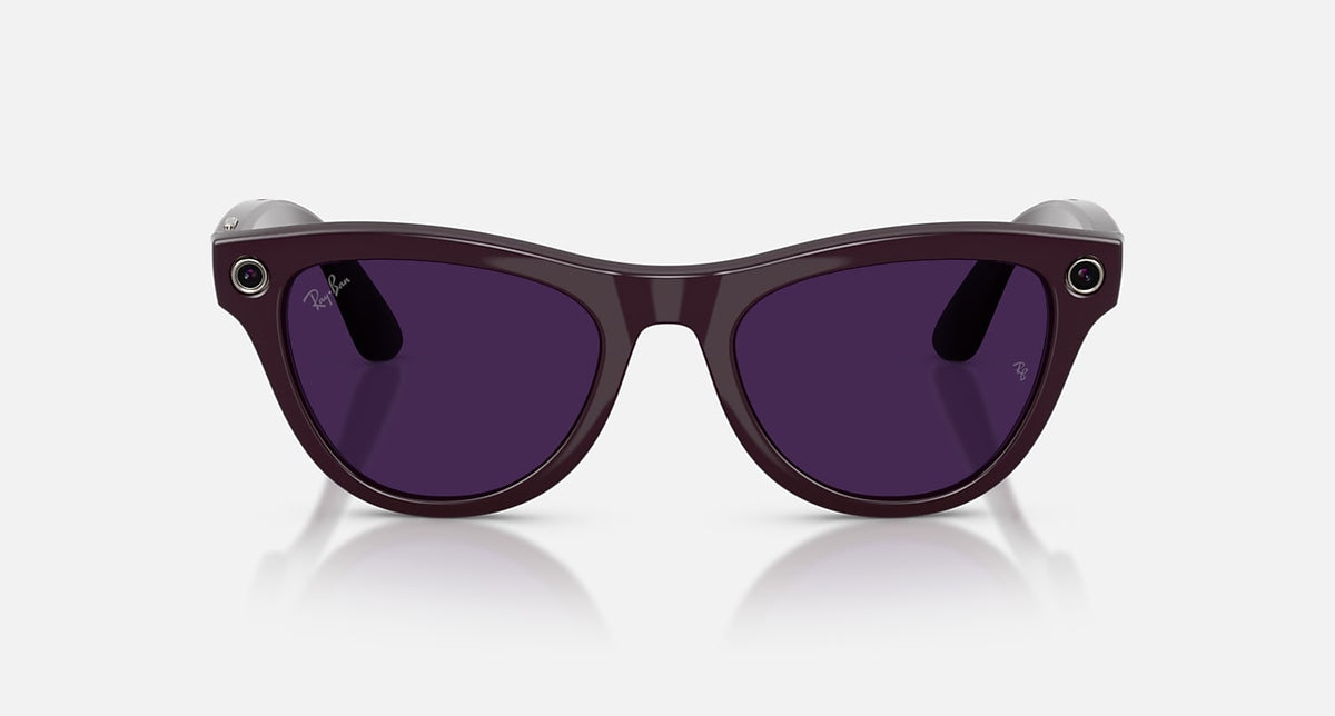 RAY-BAN META SKYLER - GEN 2 Frame Shiny Mystic Violet | Lenses Clear/Amethyst Transitions®