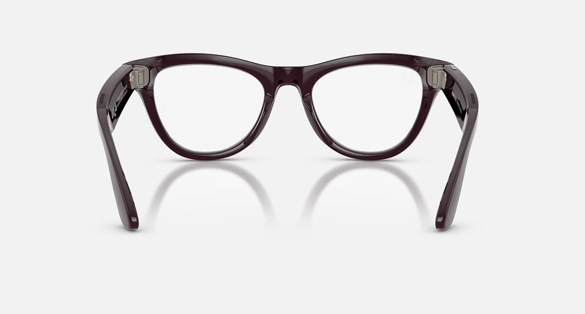 RAY-BAN META SKYLER - GEN 2 Frame Shiny Mystic Violet | Lenses Clear/Amethyst Transitions®