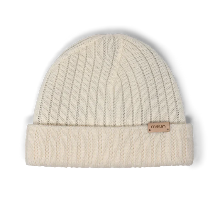All Day Cashmere Wool Beanie ANTIQUE WHITE