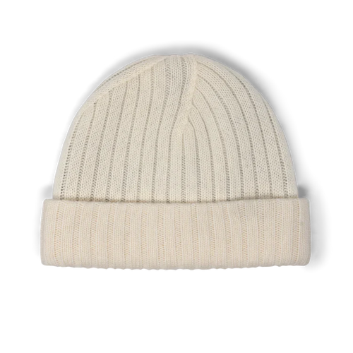 All Day Cashmere Wool Beanie ANTIQUE WHITE