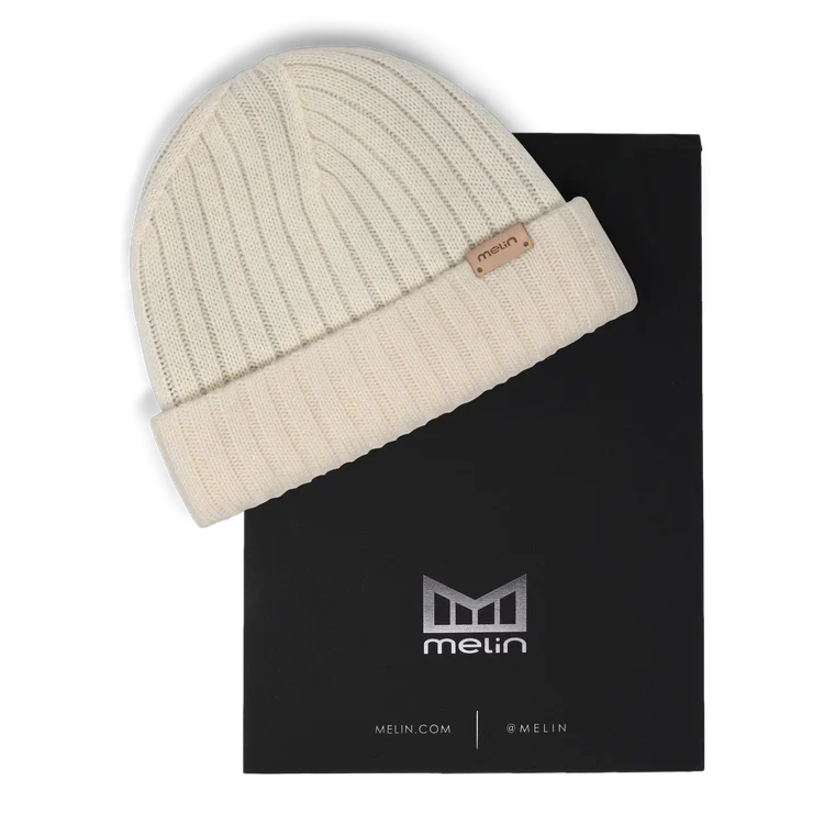 All Day Cashmere Wool Beanie ANTIQUE WHITE