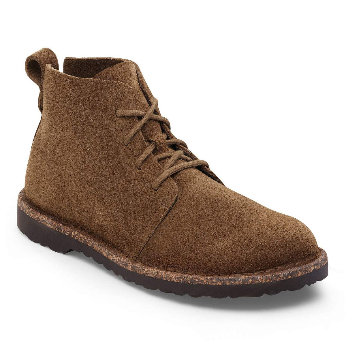 Men's Uppsala Mid Suede Leather Dark Tea