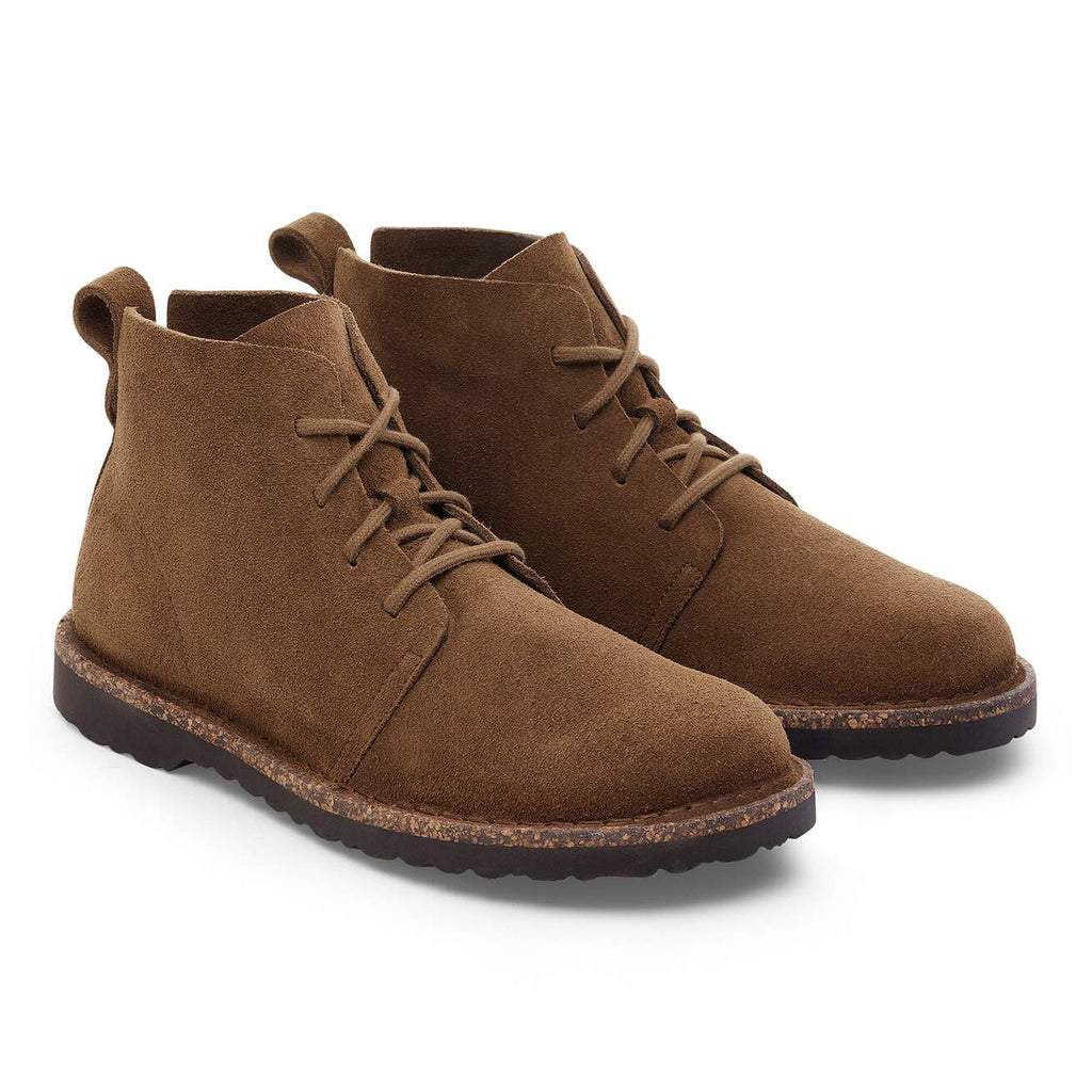 Men's Uppsala Mid Suede Leather Dark Tea