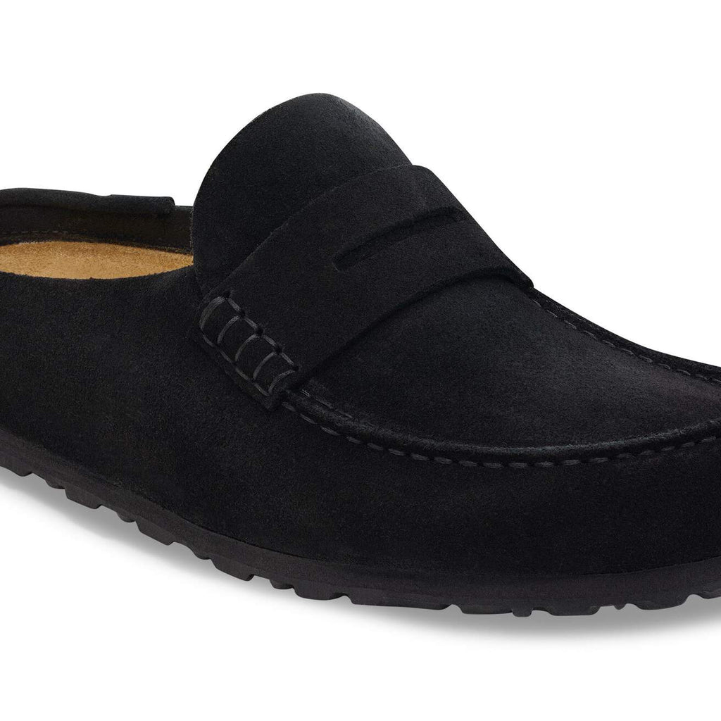 Women's Naples Wrapped Suede Leather Black