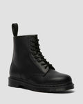 Unisex 1460 Mono Smooth Leather Lace Up Boots Black